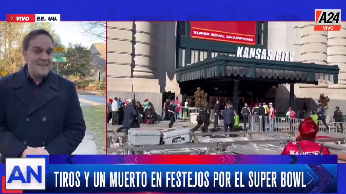 Tiroteo en el desfile del Super Bowl dejó al menos un muerto y nueve heridos. (Foto: captura)