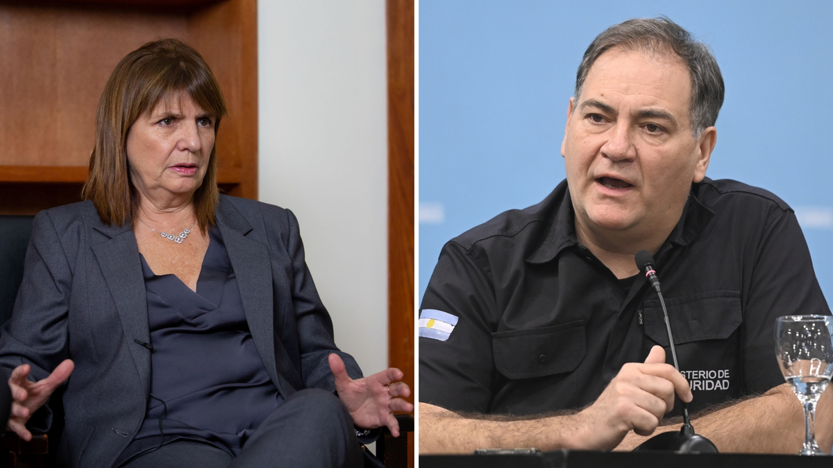 Las chicanas entre Bullrich y el ministro de Seguridad bonaerense por el operativo en Puente La Noria