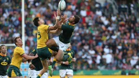 Sudáfrica venció a Australia y le metió presión a los All Blacks