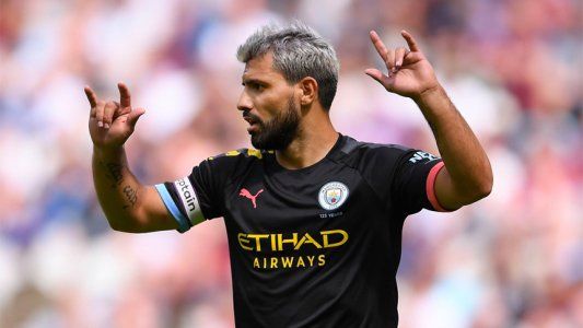 Premier League: Agüero aportó de penal en la goleada 5-0 de Manchester City ante West Ham