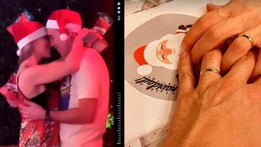 Rodolfo Barili sorprendió a su novia con una hermosa propuesta de casamiento