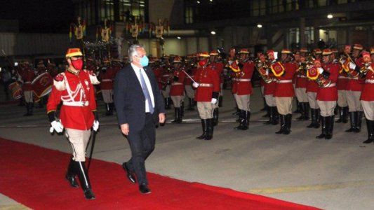 Alberto Fernández se reunió con el Rey de España durante su estadía en Bolivia para presenciar la asunción de Arce
