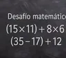 Desafío matemático: pocos lo resuelven antes de los 10 segundos