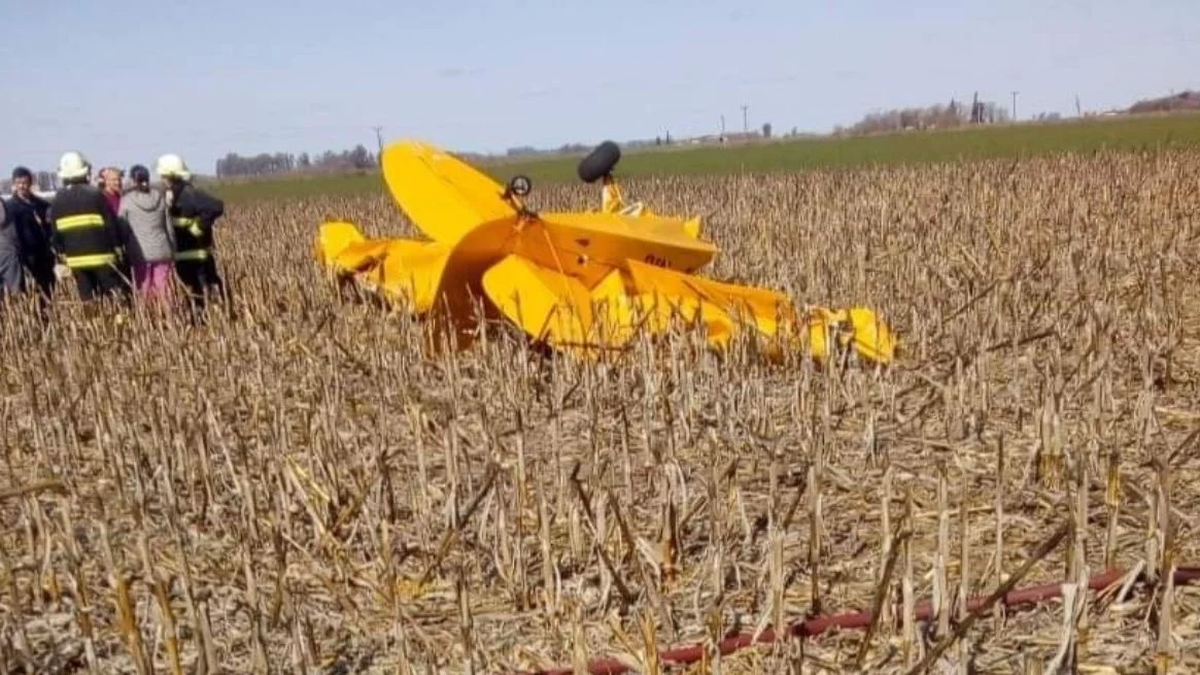 Un piloto de 32 años murió al estrellarse con su avioneta en Santa Fe. (El Litorial)