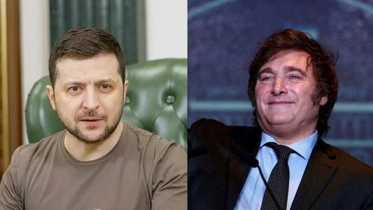El presidente de Ucrania, Volodimir Zelensky, vendrá a la asunción de Javier Milei