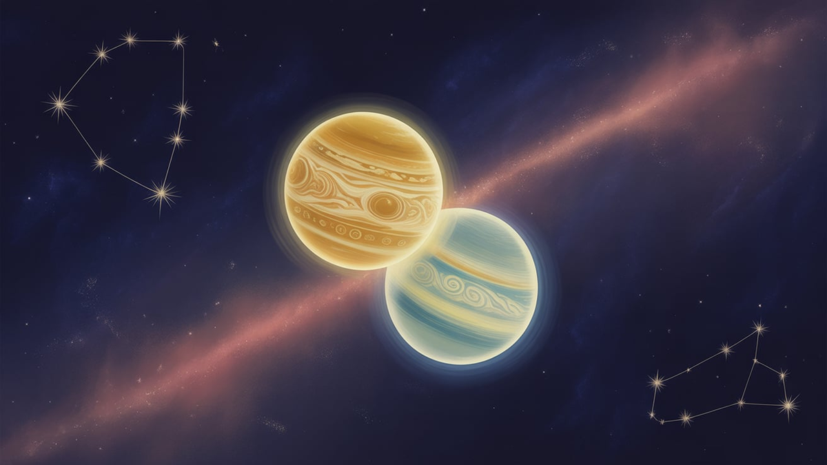 Venus y Júpiter en Cáncer: cuando el amor y la esperanza se dan la mano. Foto: Astrología/Ideogram.