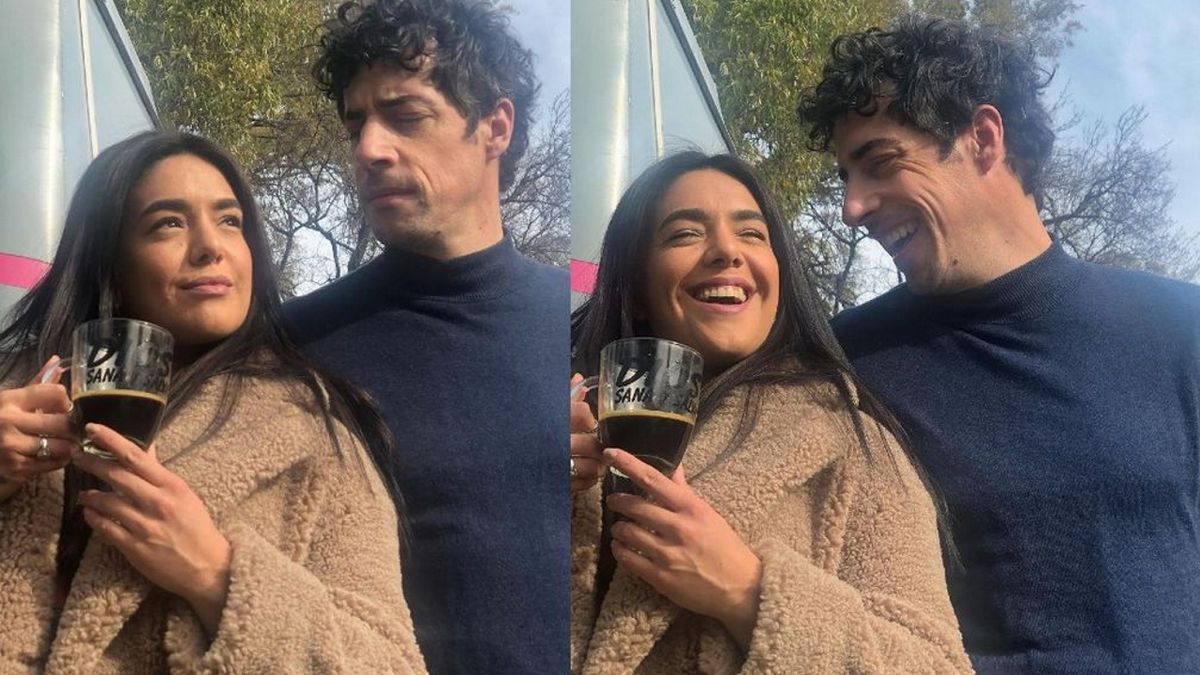 La reacción de Esteban Lamothe y Ángela Leiva ante los rumores de romance