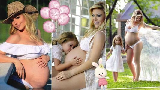 Eva Anderson reveló el sexo del bebé en camino: ¡Espera una nena!