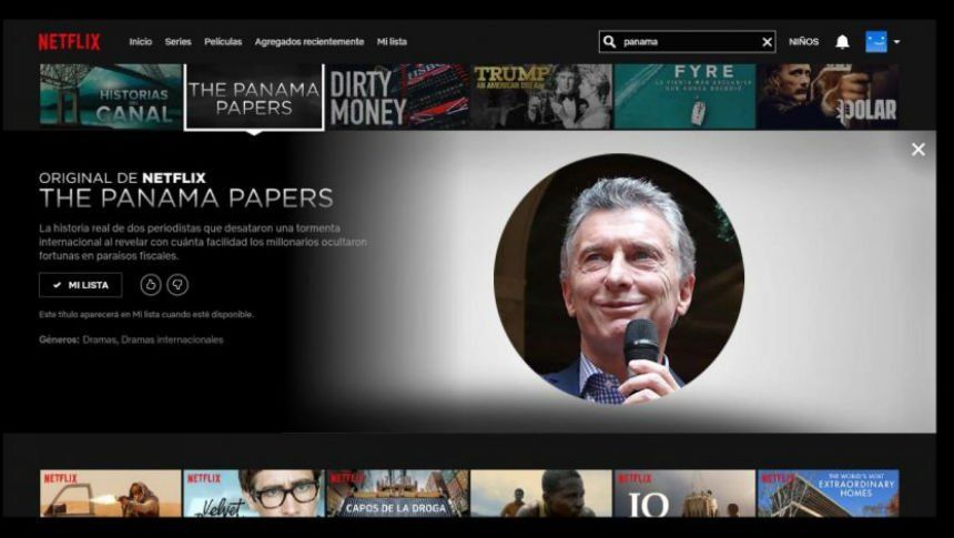 Otra polémica con Netflix: cuestionan que un documental sobre los Panamá Papers no está disponible