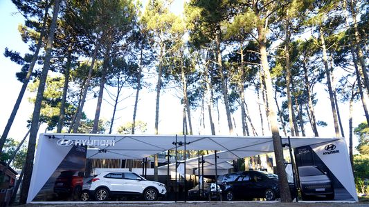 Hyundai ya abrió su stand en Cariló, con las novedades 2022