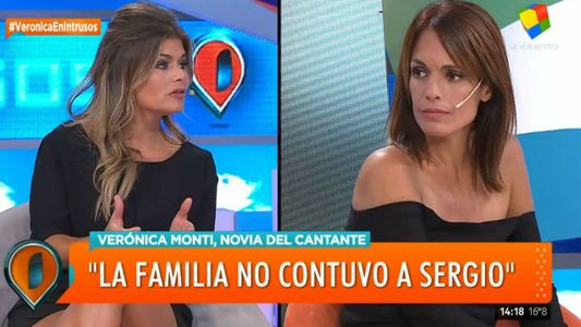Angie Balbiani se cruzó fuerte con la novia de Sergio Denis: Está internado hace un mes y no fuiste