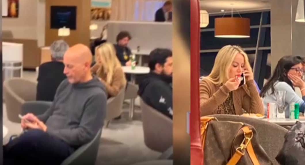 Tras la desmentida aparecieron fotos de Luciana Salazar y el empresario con el que mantendría una affaire