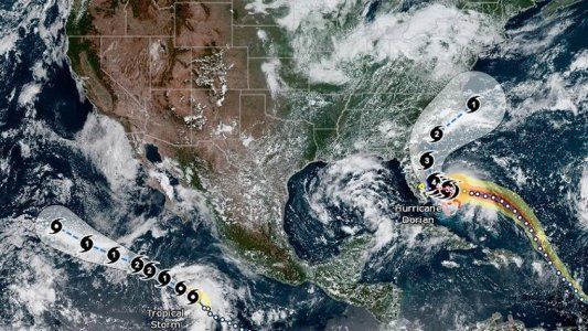 El ojo de Dorian toca de lleno Carolina del Norte