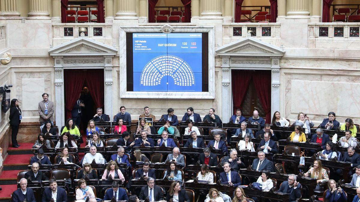 El Gobierno sufrió duros traspiés durante la semana en el Congreso (Foto: archivo).