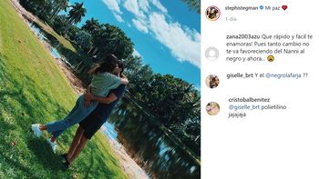 Stegman presenta a su nuevo novio y la gente pregunta por el Negro Lafarja