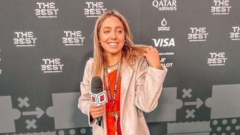 el incomodo momento que vivio sofia martinez en la despedida de juan roman riquelme