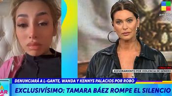 tamara baez hablo con mauro icardi y aseguro que wanda nara paso la noche con l-gante