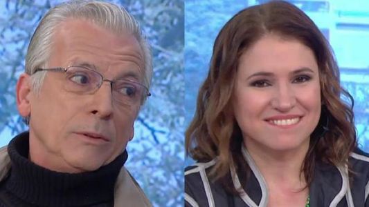 Fernanda Iglesias y Gerardo romano se cruzaron en Nosotros a la mañana