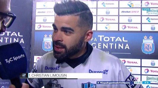 Estoy todo desgarrado: Limousin atajó dos penales y fue el héroe de la clasificación de Almagro ante Boca