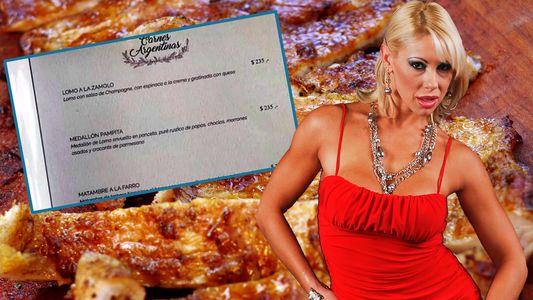 Mónica Farro sobre el restaurante que tiene como menú Matambre a la Farro: Me parece divertido