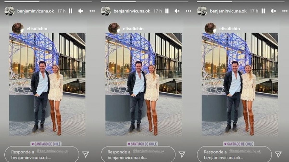 Benjam&iacute;n Vicu&ntilde;a llev&oacute; a Chile a su nuevo amor, Eli Sulichin, para presentarla formalmente a su madre y sus familiares trasandinos.&nbsp;