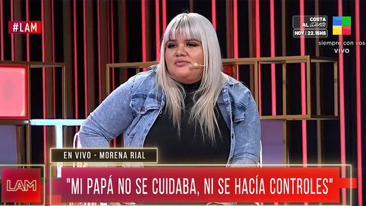La fuerte confesión de More sobre su papá Jorge Rial: No tengo...