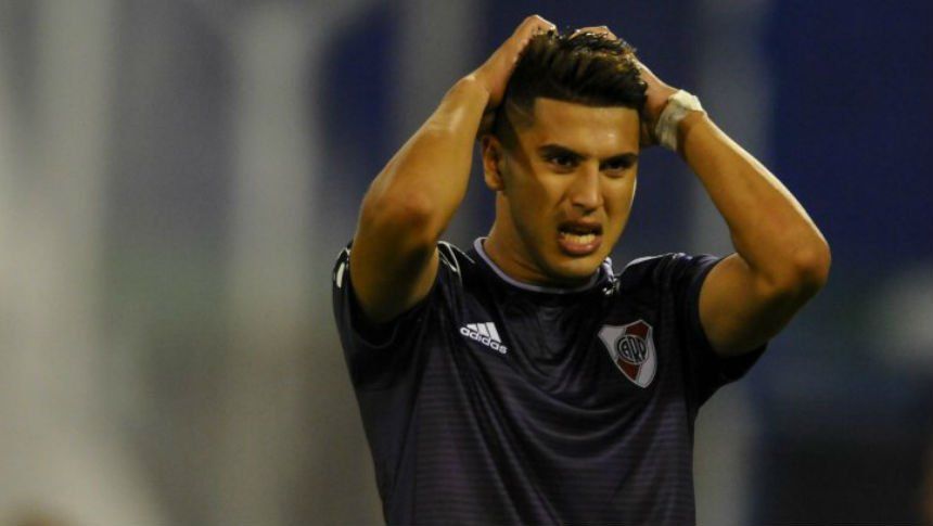 Problemas para Gallardo: evalúan operar a Exequiel Palacios y estaría cuatro meses fuera de las canchas