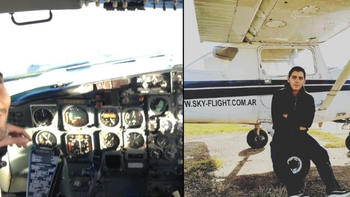 Quiénes eran los dos tripulantes del avión que se estrelló en Uruguay