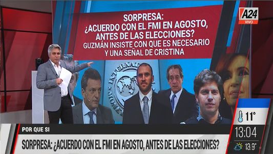 El comentario de Maxi Montenegro: ¿Acuerdo con el FMI en agosto?