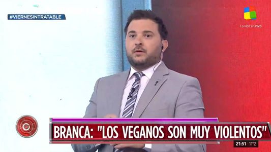 Diego Brancatelli: Los veganos me han deseado la muerte y el sufrimiento