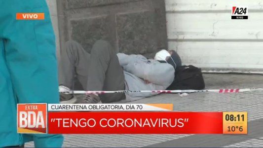 Un hombre dijo tener coronavirus y activó el protocolo de asistencia