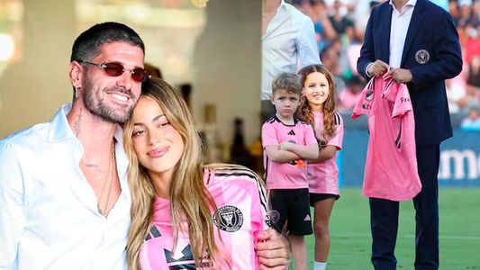 Filtran video de cómo se lleva realmente Tini Stoessel con los hijos de Rodrigo de Paul