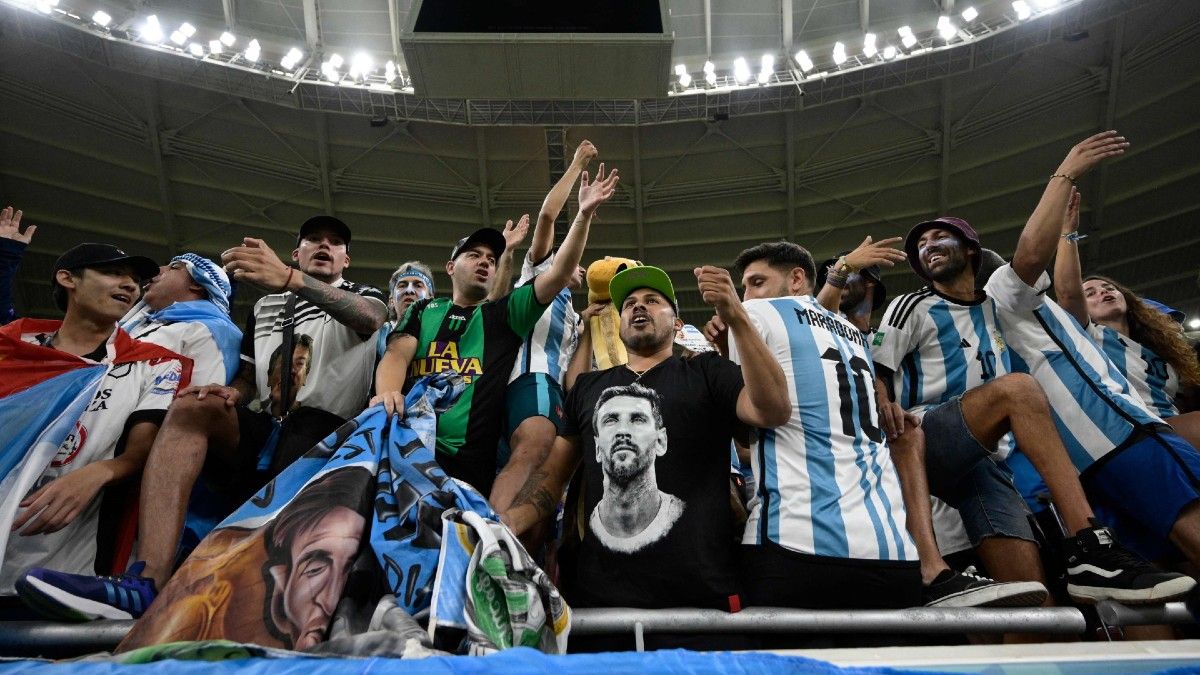 Los hinchas argentinos coparon Qatar. (Foto: Archivo)&nbsp;