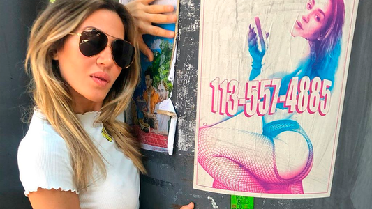 El polémico marketing de Jimena Barón: simula ser una prostituta
