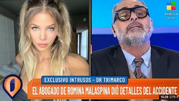 El abogado de Romina Malaspina aclaró cómo fue el accidente y si había consumido alcohol o drogas