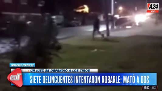 Robo piraña, tiroteo y muerte: un juez y su custodio mataron a dos adolescentes que quisieron asaltarlos