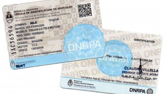 Modifican el plazo de vigencia para las cédulas verdes