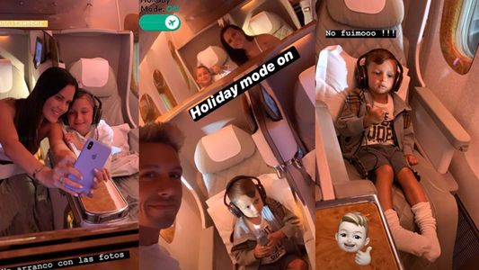 El paradisíaco destino de Natalie Weber y Mauro Zárate para sus vacaciones