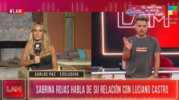 Sabrina Rojas reveló la charla que tuvo con Luciano Castro tras su ruptura con Flor Vigna