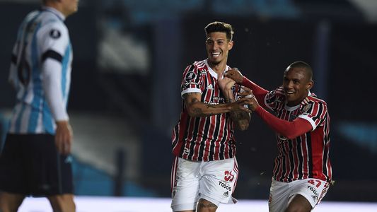 Racing quedó afuera de la Copa Libertadores: perdió 3-1 ante San Pablo con un doblete de un ex Independiente