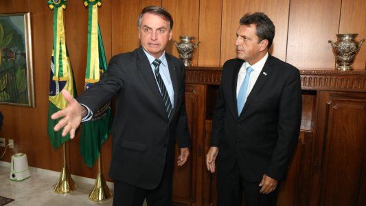 Massa se reunió con Bolsonaro: Me manifestó su deseo de afianzar la relación bilateral para potenciar nuestras economías”