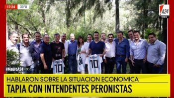 Los melones se acomodan solos: Moyano volvió al PJ y “Chiqui” Tapia se reunió con intendentes del Conurbano