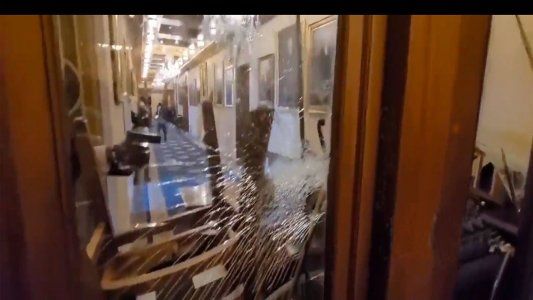 Apareció el video del momento en que matan a una activista pro Trump en el Capitolio