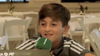 Thiago Messi dio su primera entrevista y sorprendió con sus declaraciones