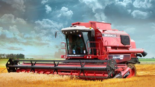 Cosechadoras y financiación: en Vassalli van por el 10% del mercado