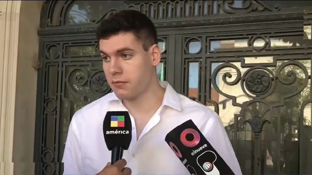 Pablo Ventura ya llegó para declarar en el juicio por Fernando Báez Sosa.&nbsp;