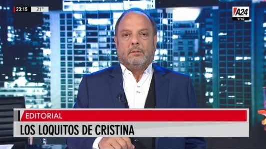 En su implacable editorial, Baby habló sobre los loquitos de Cristina y los calificó como el ejército de las tinieblas