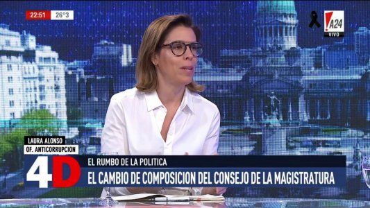 Laura Alonso mascó bronca: Hay un sector que necesita impunidad para vivir