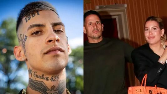 Escándalo y sospechas: afirman que el novio de Wanda Nara mandó a espiar a L-Gante