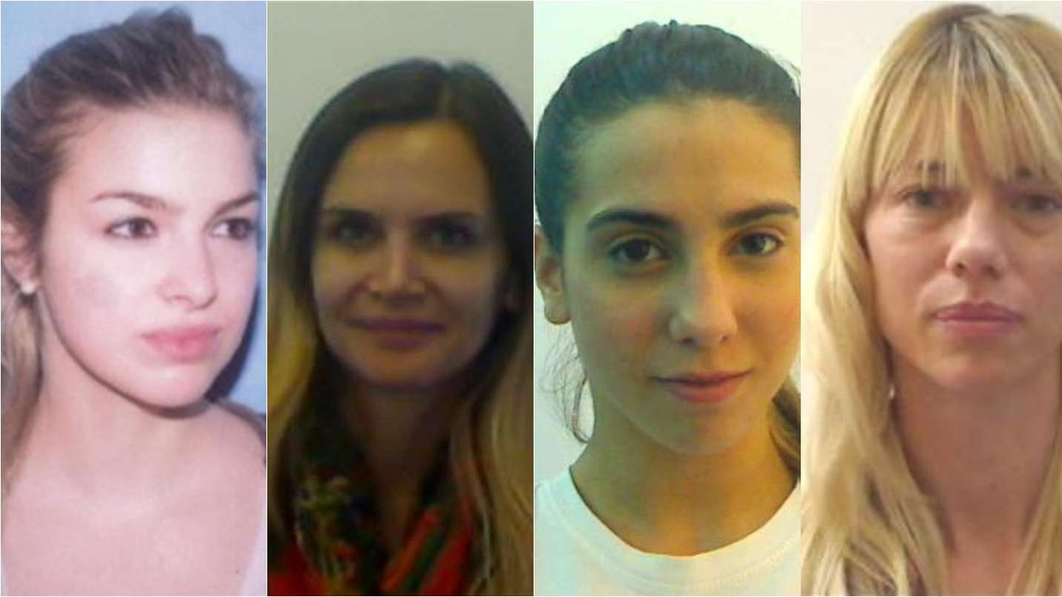 Ailén Bechara, Amalia Granata, Cinthia Fernández y Nicole Neumann